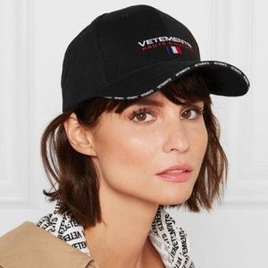 ⚡️ vetements black haute couture cap ⚡️